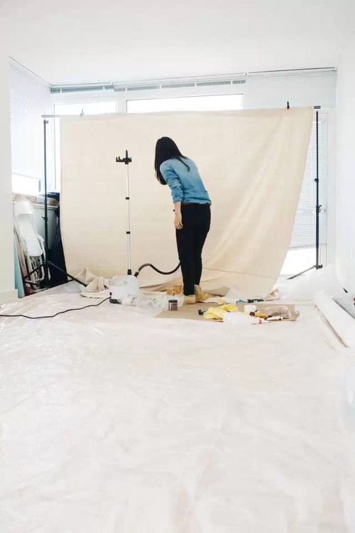 时尚摄影师当自强 手工自制拍照背景布 时尚摄影师当自强 手工自制拍照背景布